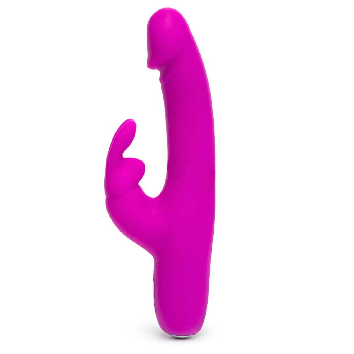 Product image of the Purple Happy Rabbit vibrator on clean background