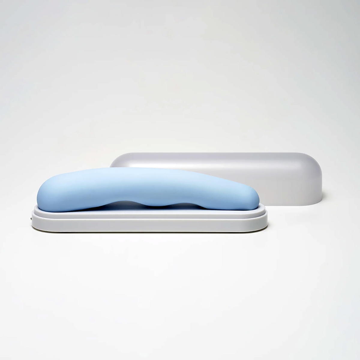 Close-up of the  TENGA vibrator for texture detail