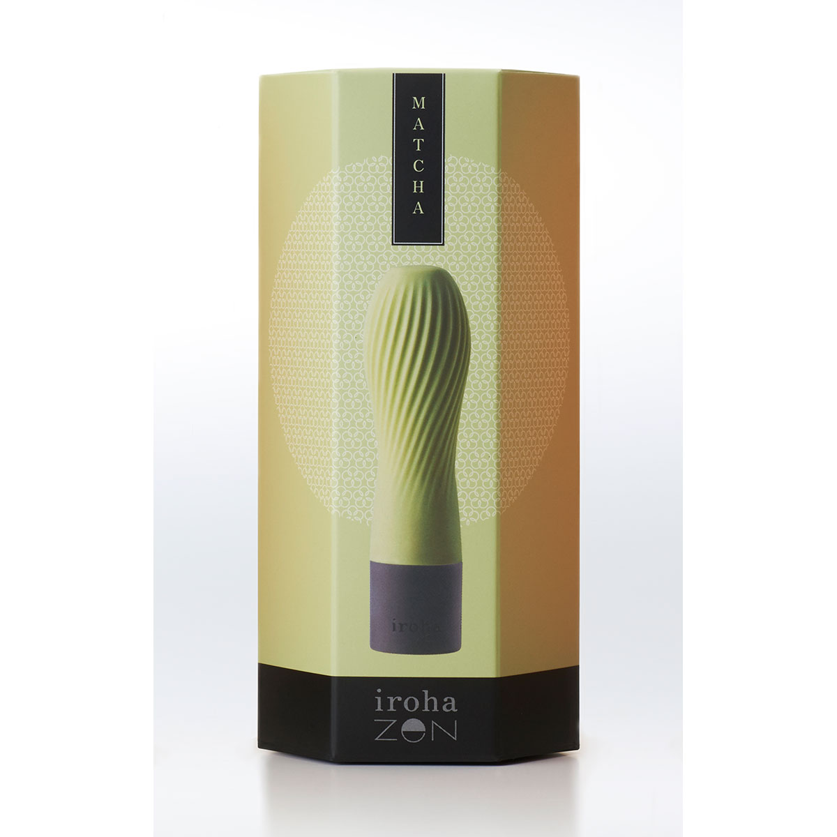 Angled view of the  TENGA vibrator designed for intimate use