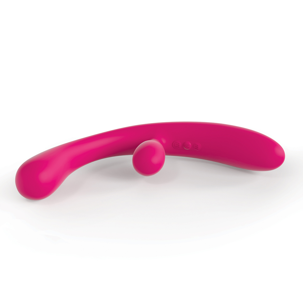 Close-up of the  Jimmyjane vibrator for texture detail