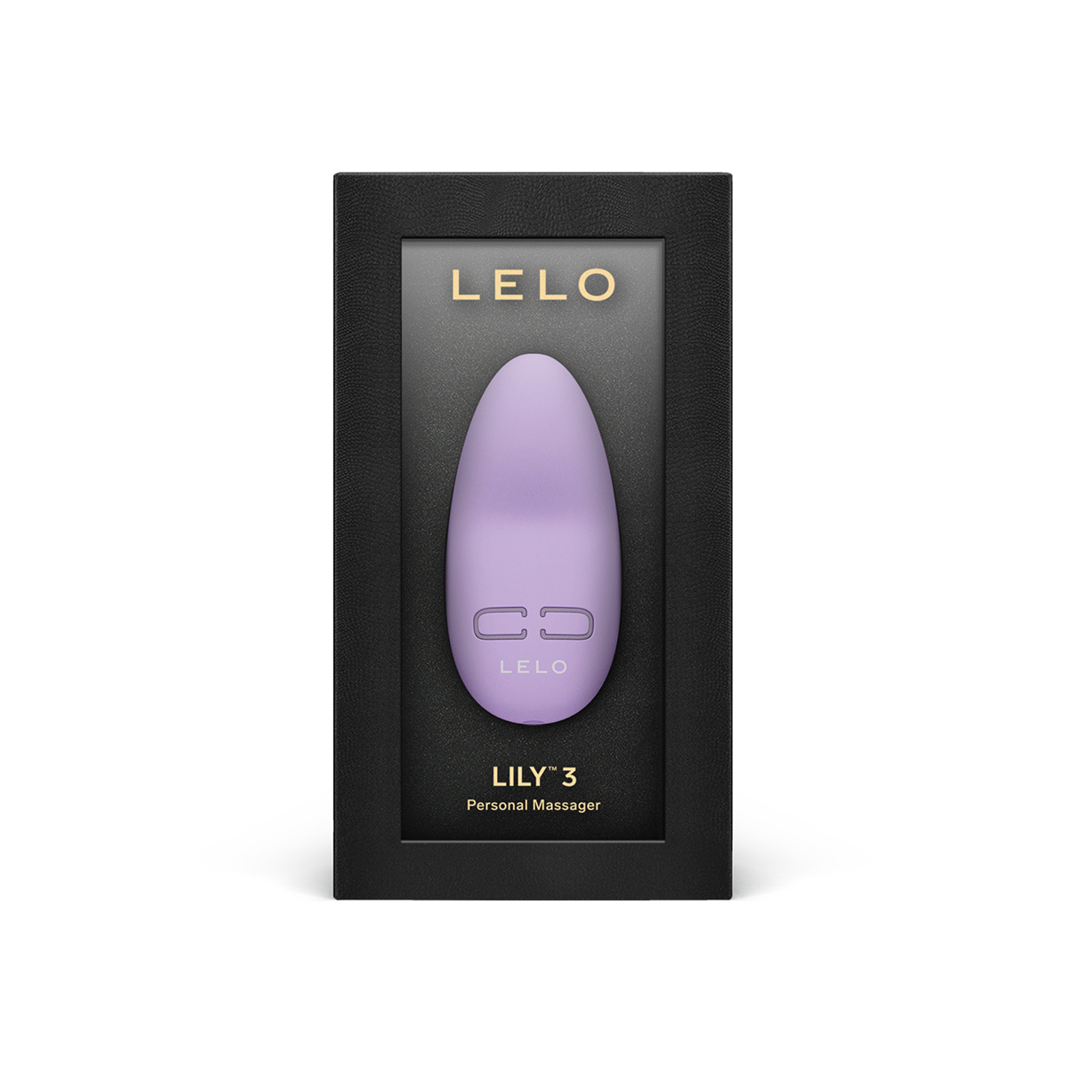 Close-up of the Lavender LELO vibrator for texture detail