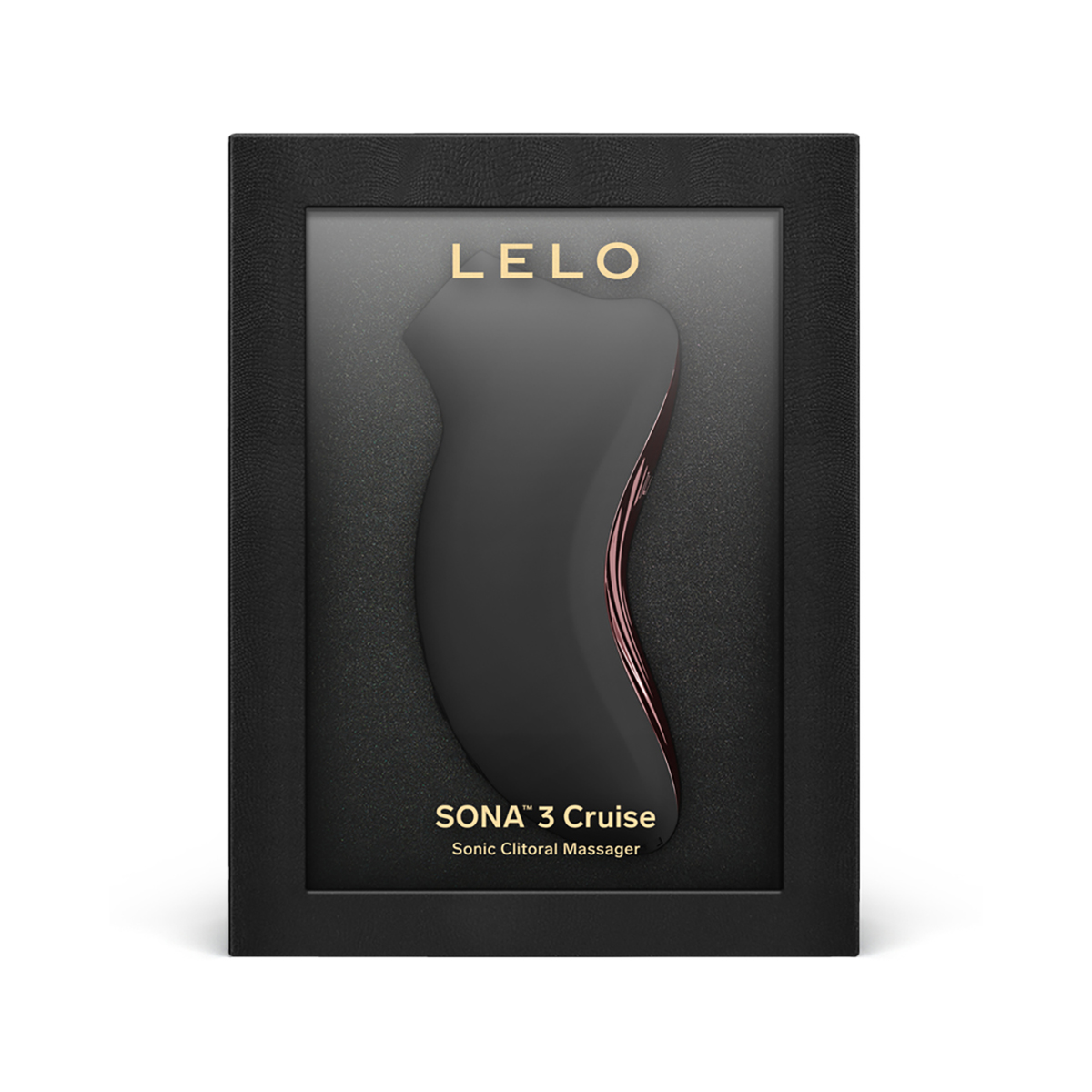 Product image of the black lelo vibrator on clean background