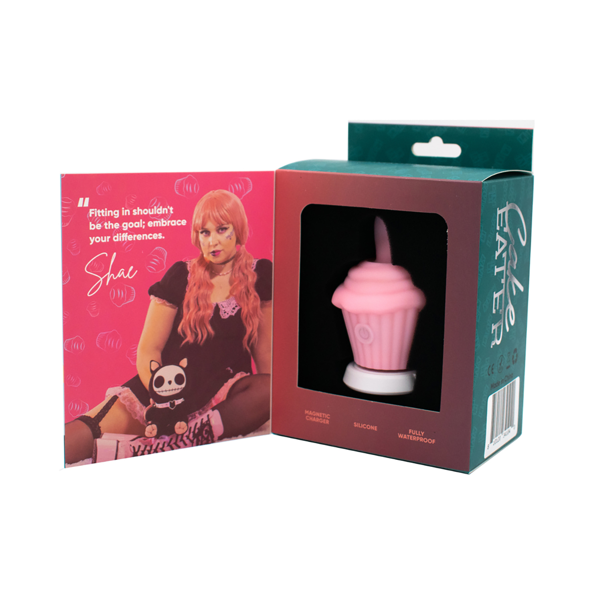 Product image of the Pink Like a Kitten vibrator on clean background