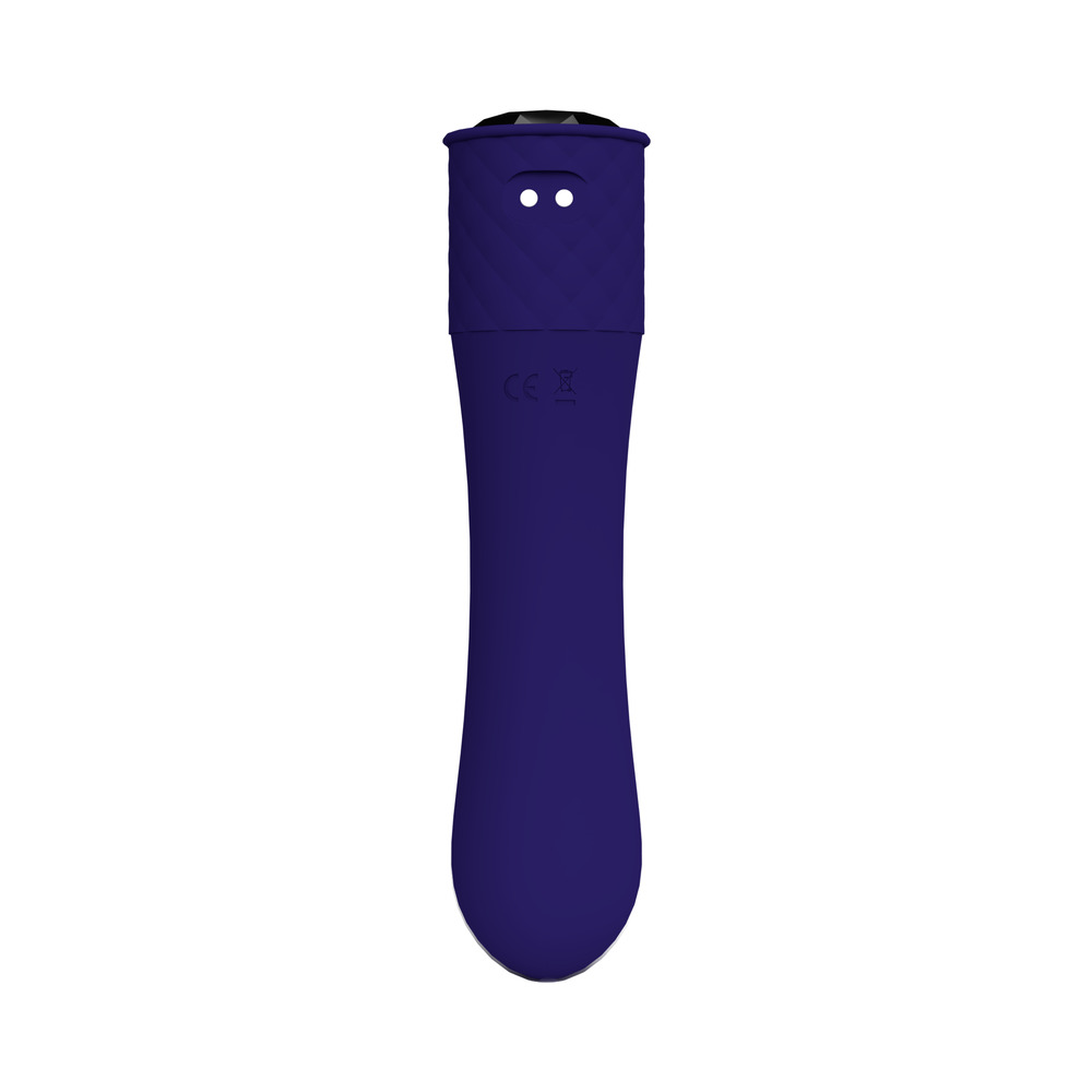 Product image of the Purple Lola Milani vibrator on clean background