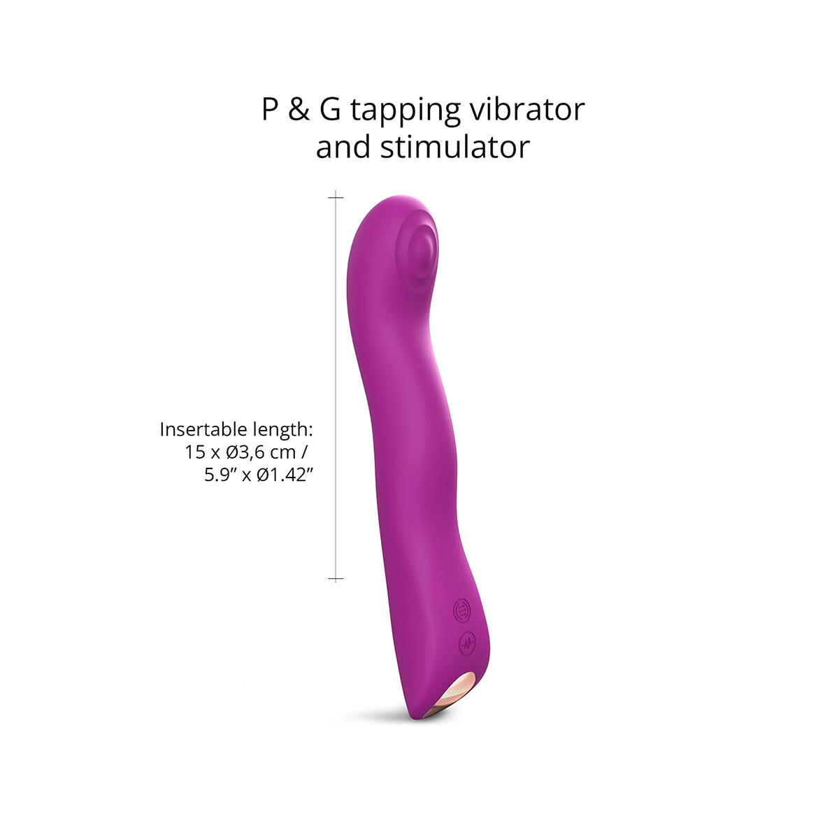 Product image of the  Lovely Planet vibrator on clean background