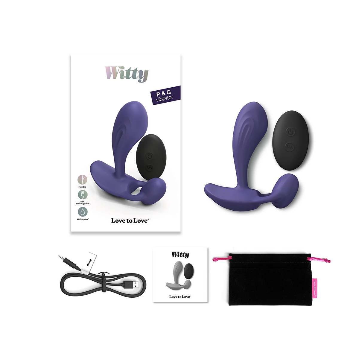 Product image of the Midnight Lovely Planet vibrator on clean background