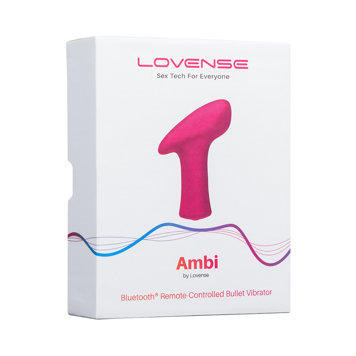 Product image of the  Lovense vibrator on clean background