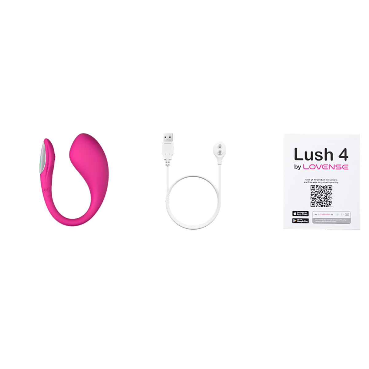 Product image of the  Lovense vibrator on clean background