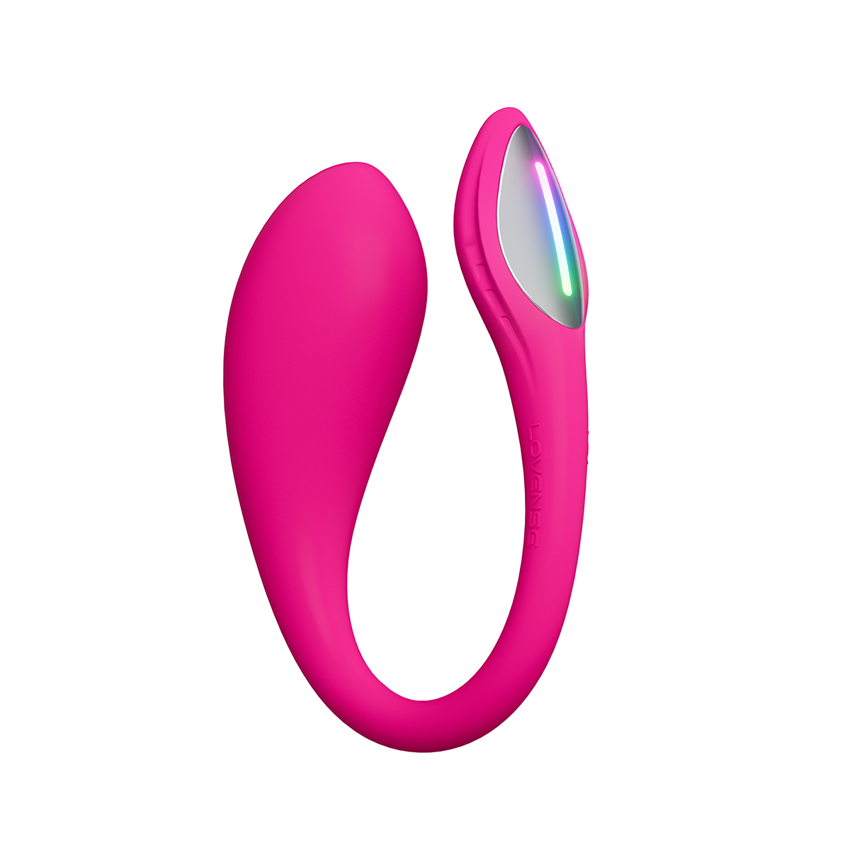 Angled view of the  Lovense vibrator designed for intimate use