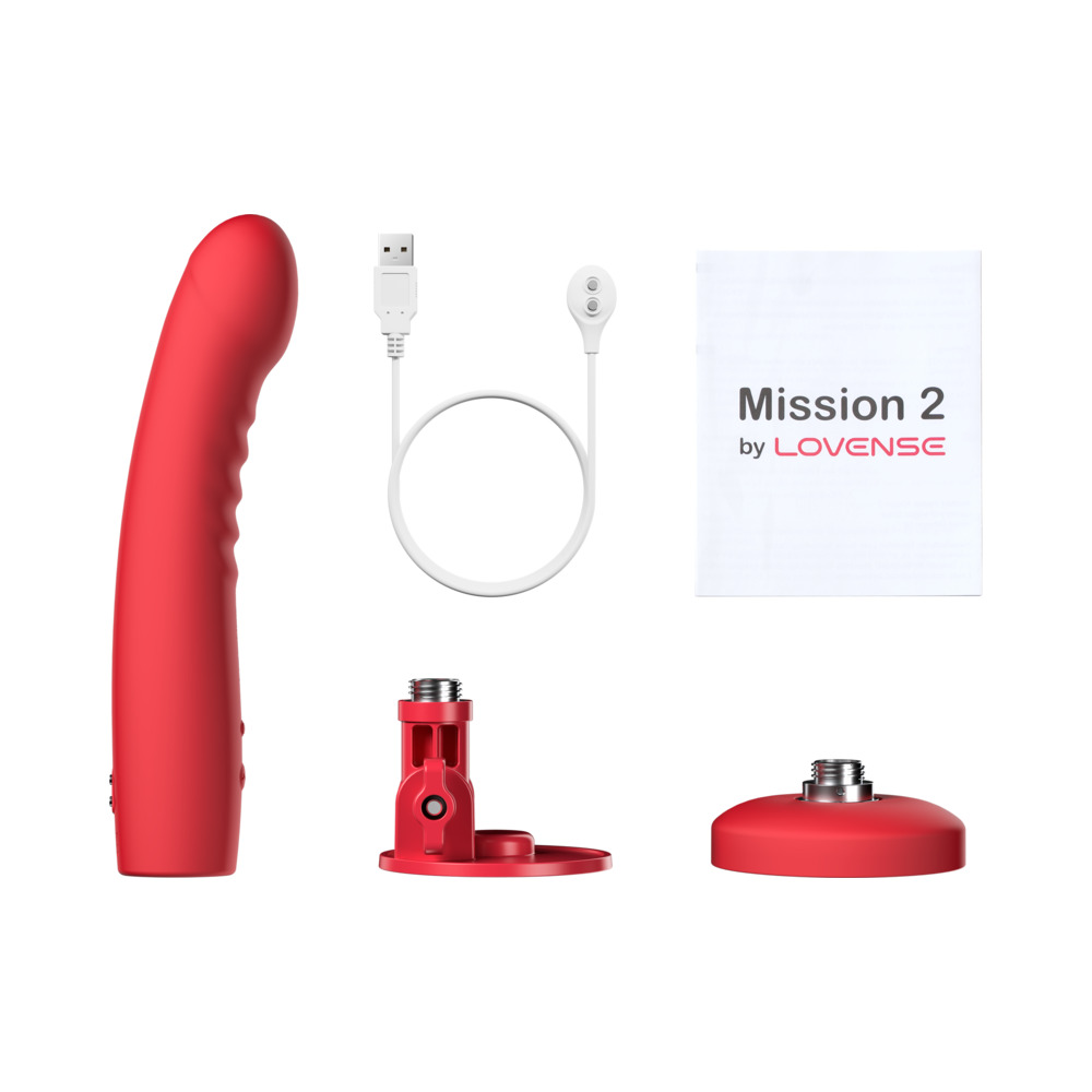 Lovense Mission 2 Vibrator front angle