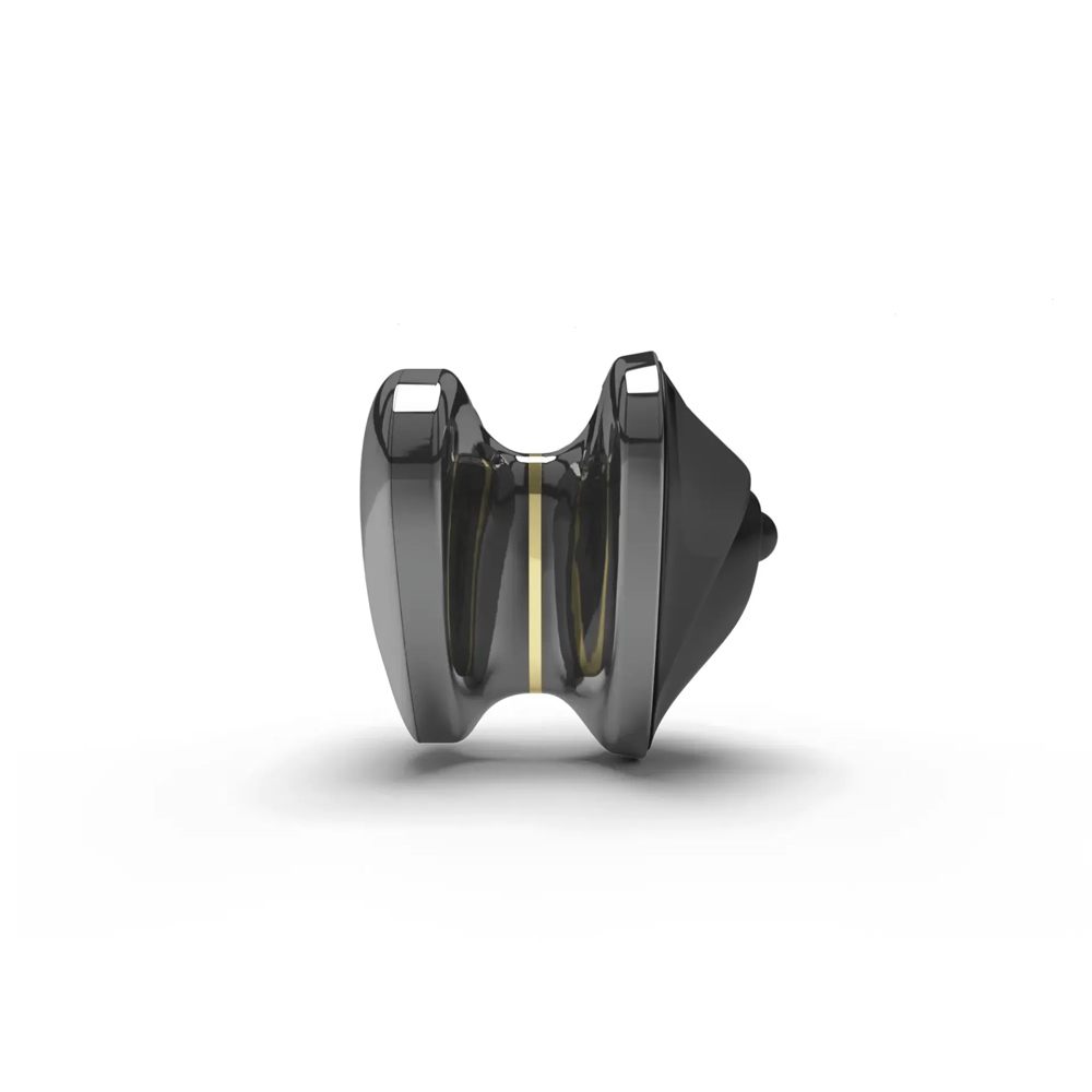 Charging setup for Black Mystim vibrator including cable