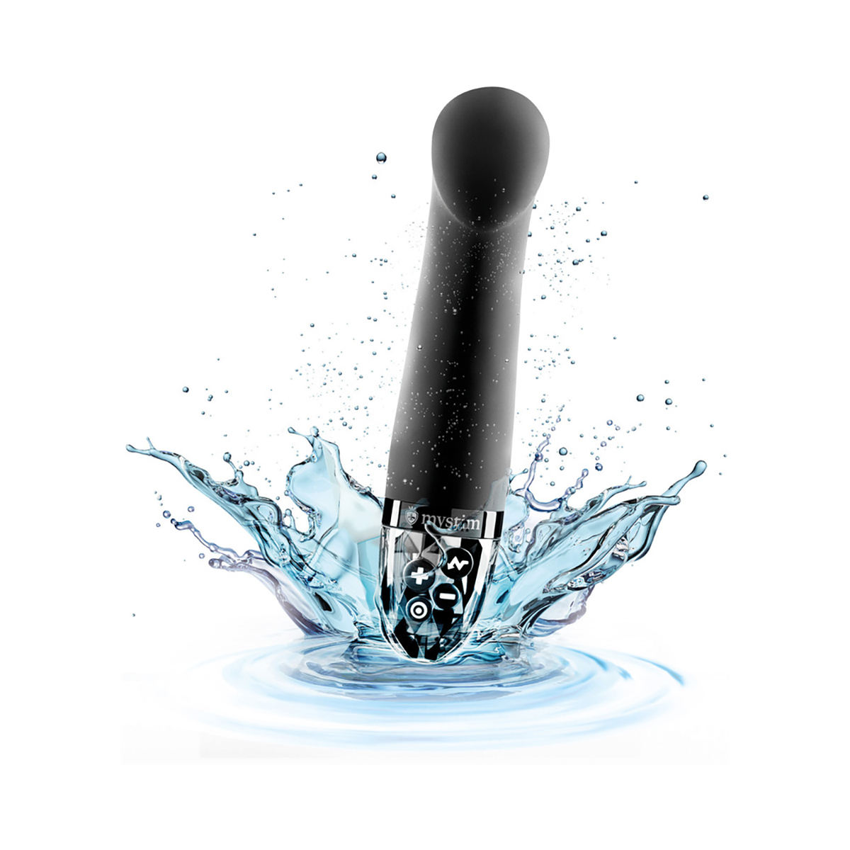 Fully assembled  Mystim vibrator with smooth exterior