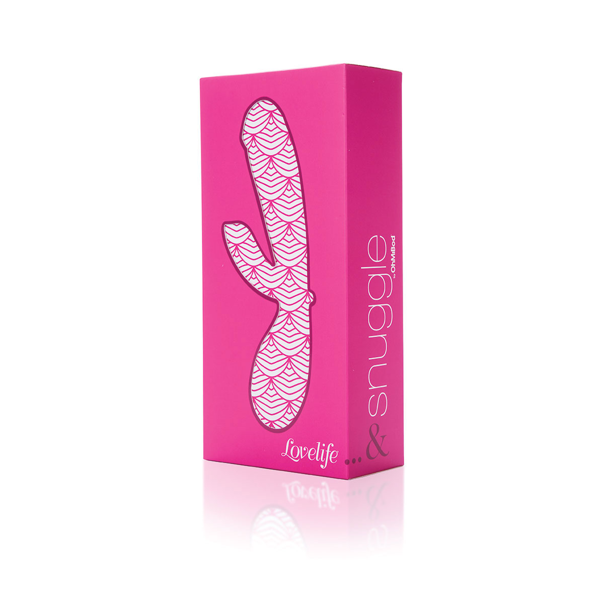 Close-up of the  OhMiBod vibrator for texture detail