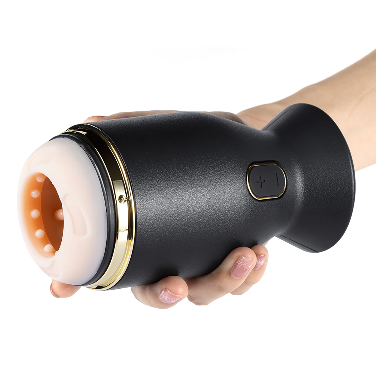 Product image of the Black Honey Play Box vibrator on clean background