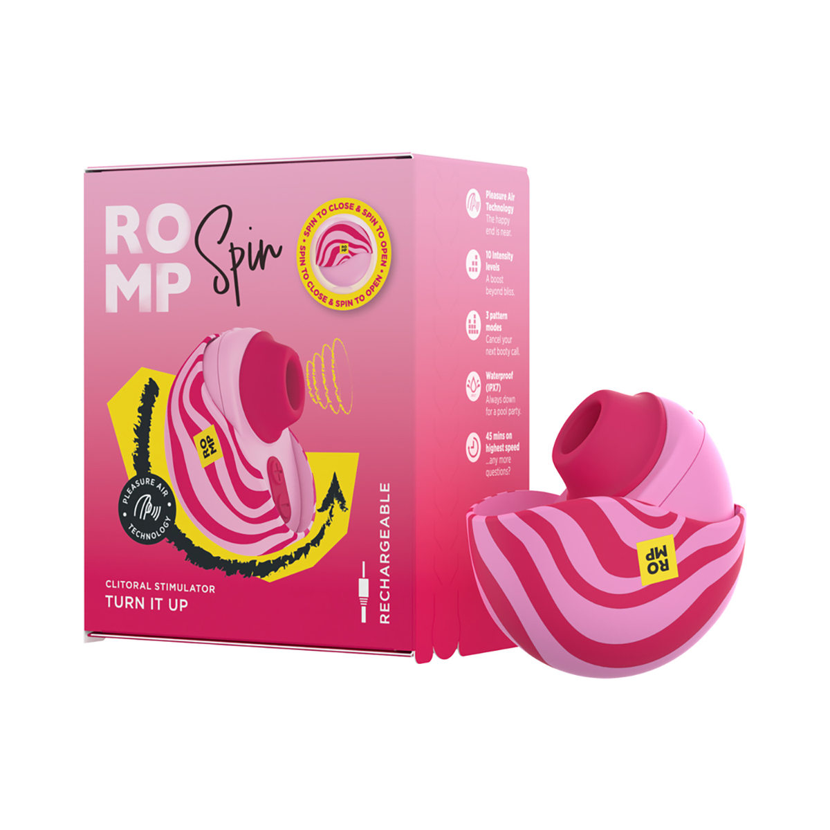 Buy a ROMP Spin Travel Rechargeable Clitoral Stimulator vibrator.