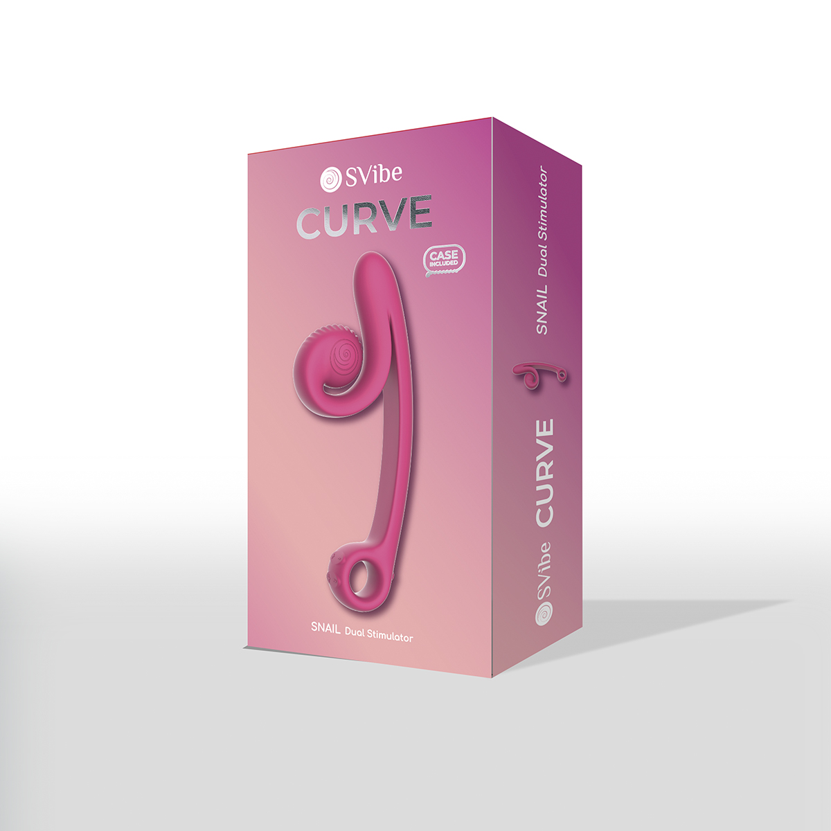 Buy a Snail Vibe Curve  Pink vibrator.
