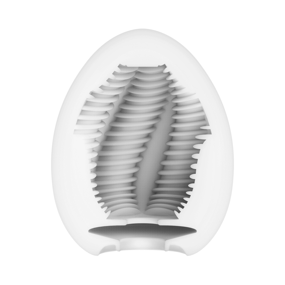 Close-up of the  TENGA vibrator for texture detail