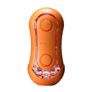 Orange TENGA Vibrator Flip Orb Sunset