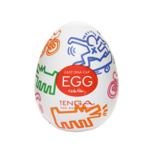 TENGA Vibrator Keith Haring Egg Street