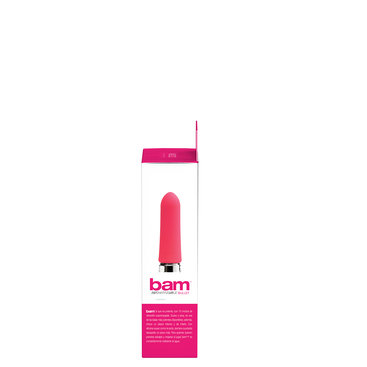Product image of the Pink VeDO vibrator on clean background