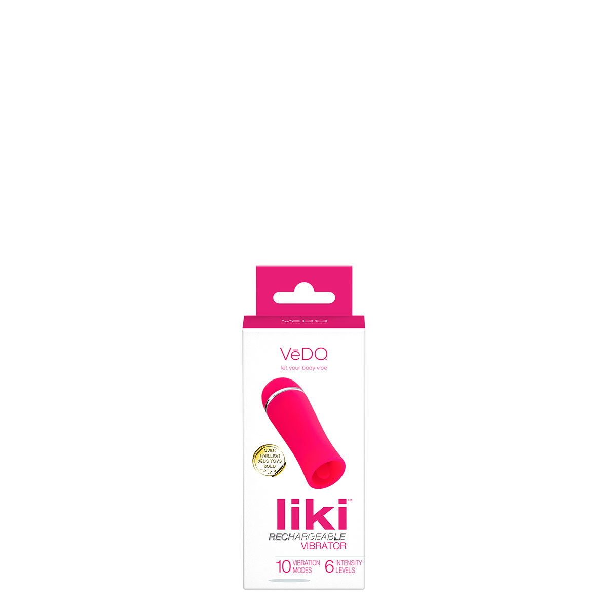 Product image of the Pink VeDO vibrator on clean background