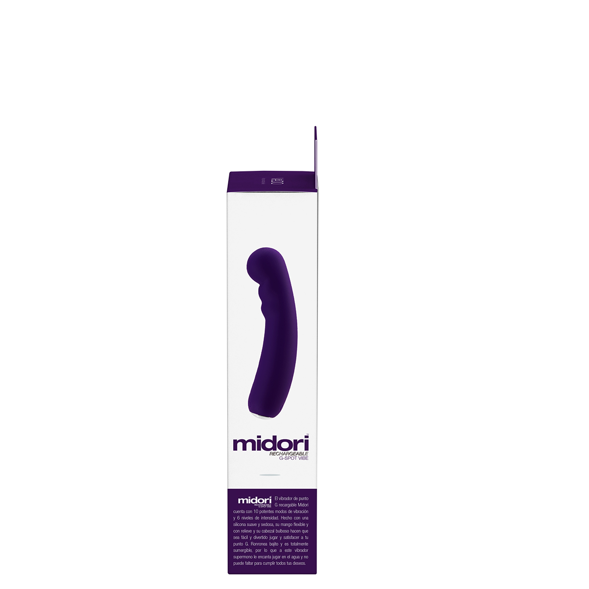Product image of the Purple VeDO vibrator on clean background