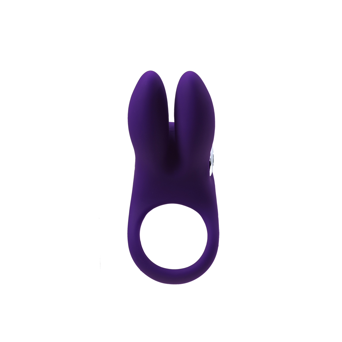 Angled view of the Purple VeDO vibrator designed for intimate use