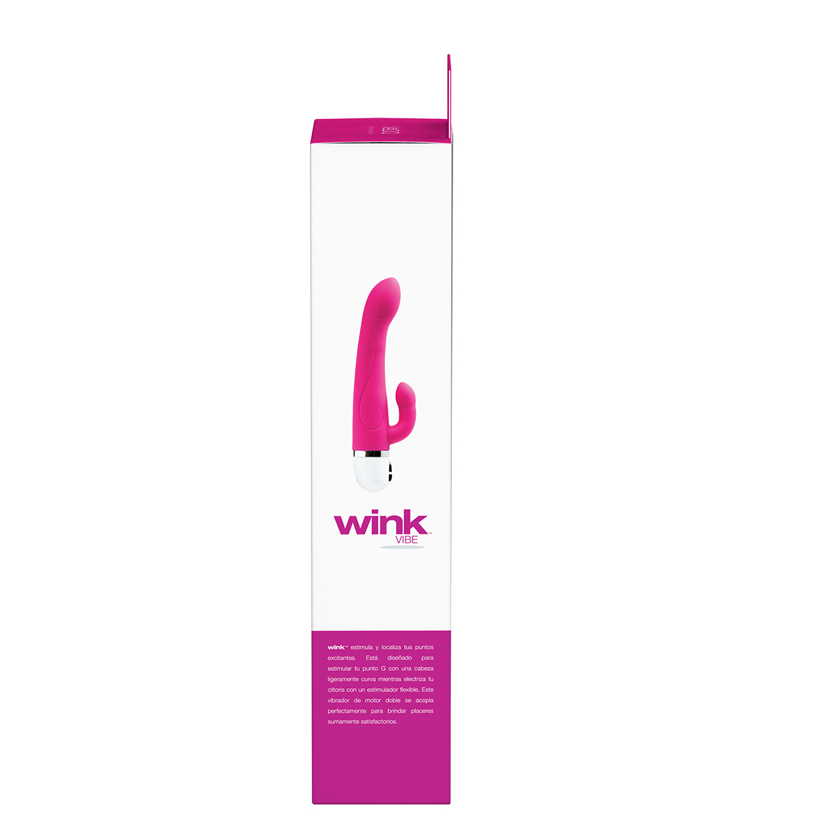 Product image of the Hot Pink VeDO vibrator on clean background