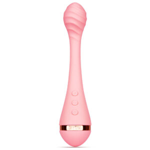 VUSH vibrator Myth G-Spot shown in hand for scale