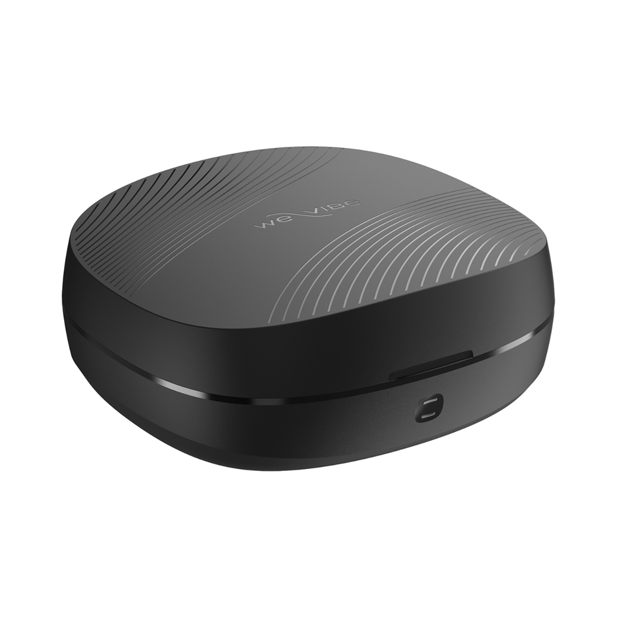 Angled view of the Purple We-Vibe vibrator designed for intimate use