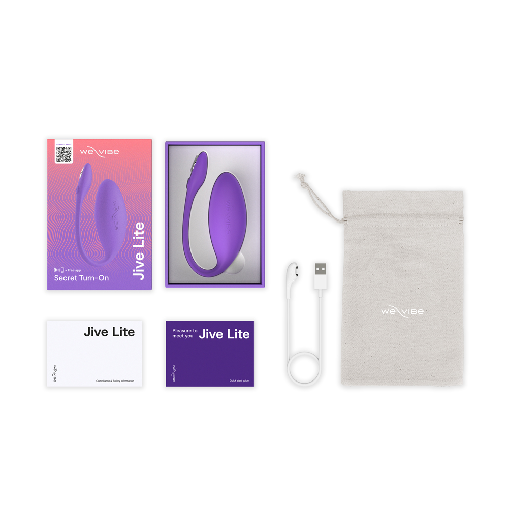 Angled view of the Purple We-Vibe vibrator designed for intimate use