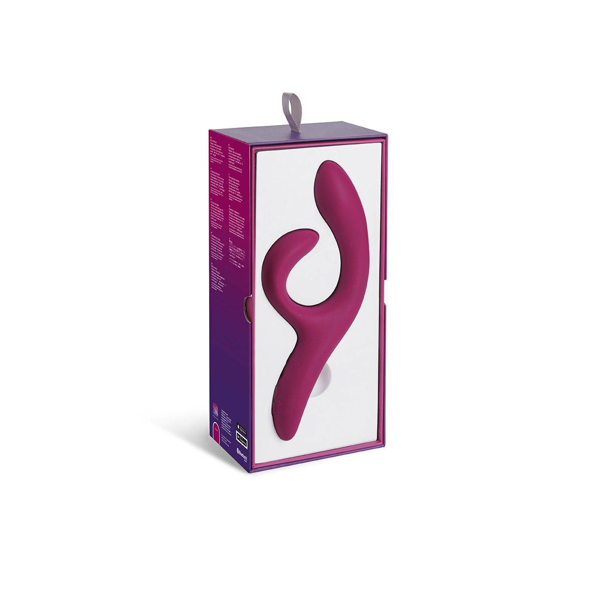 Angled view of the  We-Vibe vibrator designed for intimate use