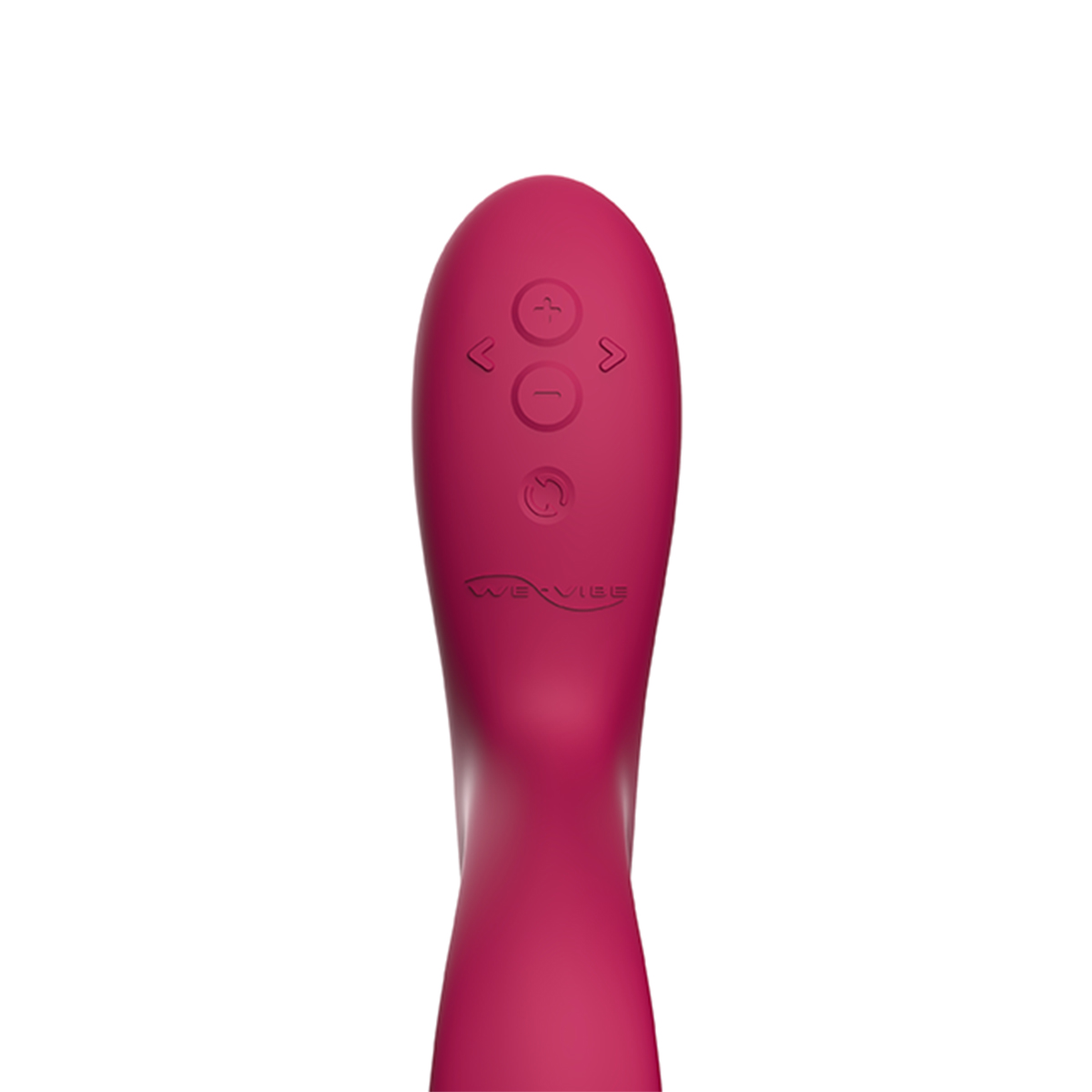 Fully assembled  We-Vibe vibrator with smooth exterior