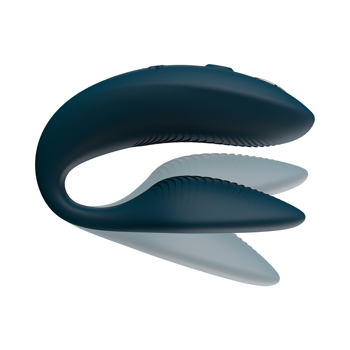 Fully assembled Green We-Vibe vibrator with smooth exterior