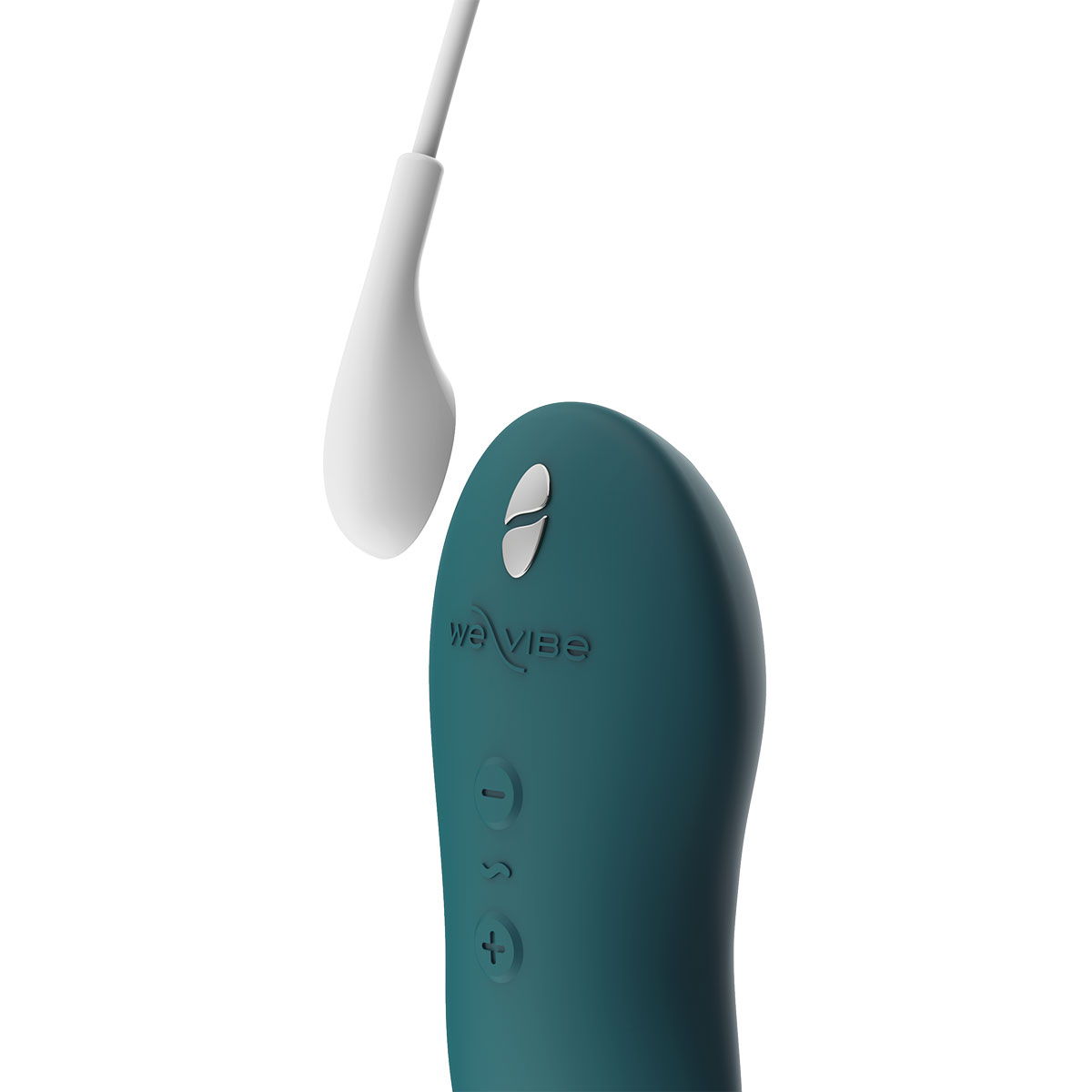 Charging setup for Green We-Vibe vibrator including cable