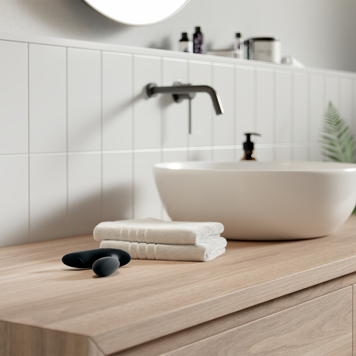 Product image of the Black We-Vibe vibrator on clean background