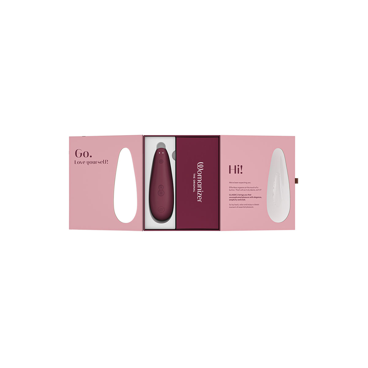 Product image of the  Womanizer vibrator on clean background