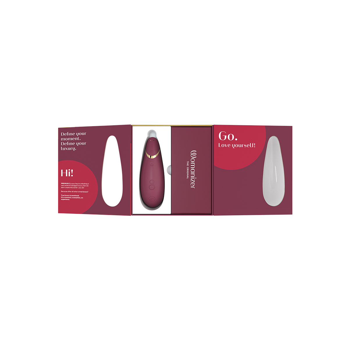 Product image of the  Womanizer vibrator on clean background