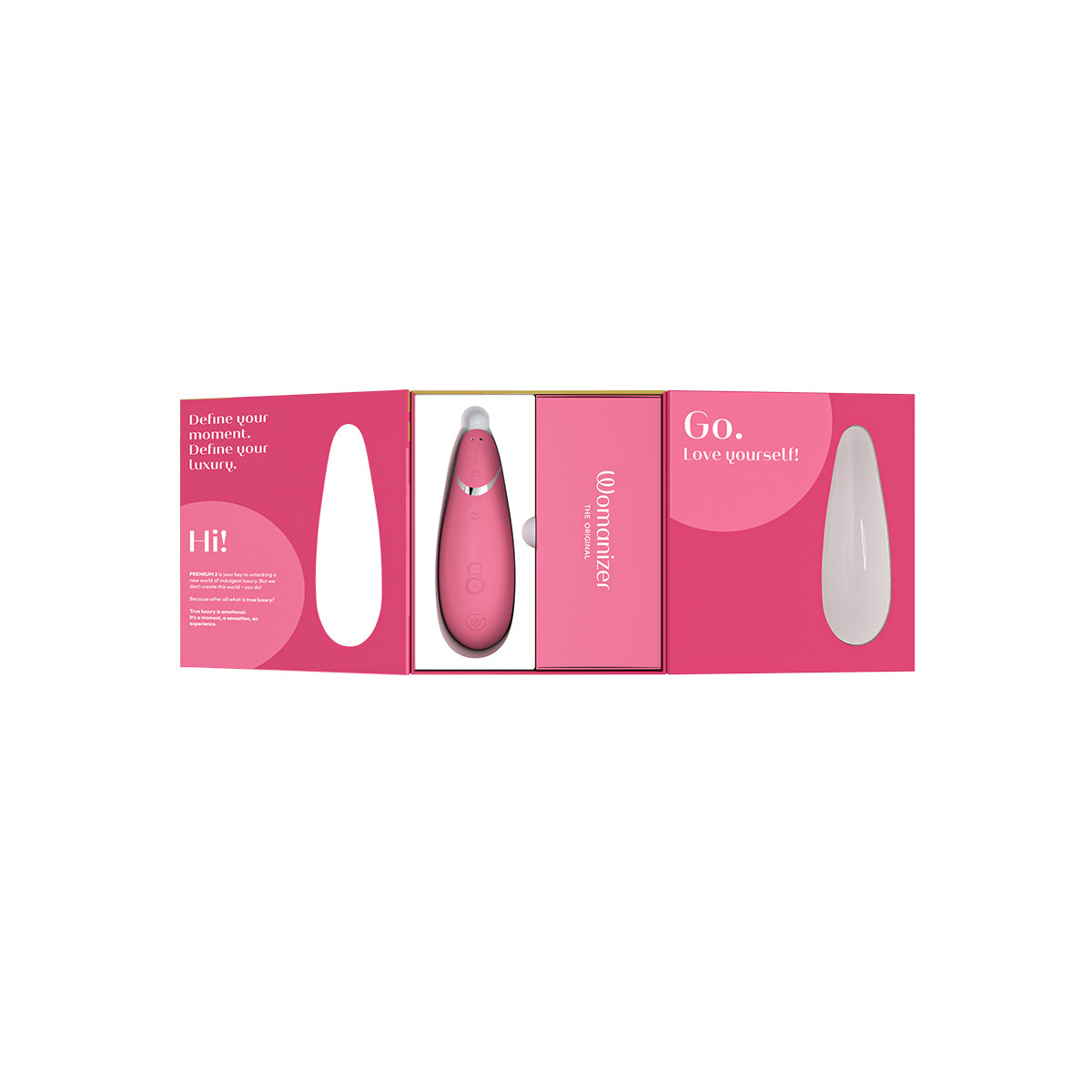 Product image of the  Womanizer vibrator on clean background