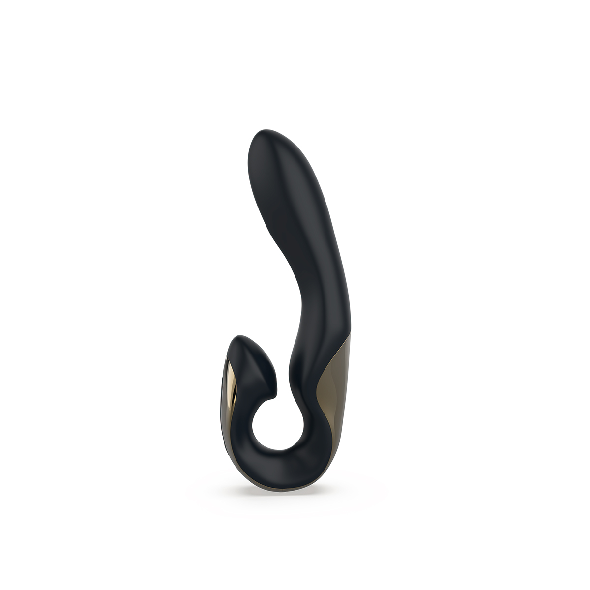 Product image of the Black Gold Zini vibrator on clean background
