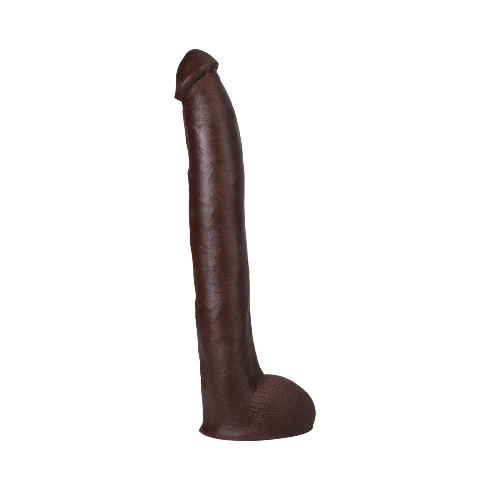 11 inch Dildo from Doc Johnson in Brown Chocolate Cocoa designed for anal sex with Her or Him