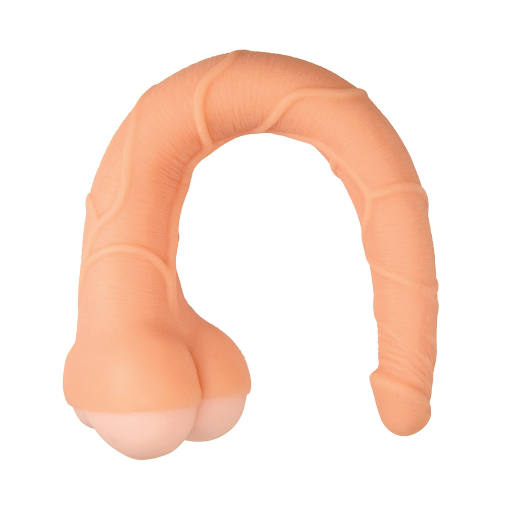14 inch Dildo from Nasstoys in Vanilla Ivory Beige designed for anal sex with Her or Him