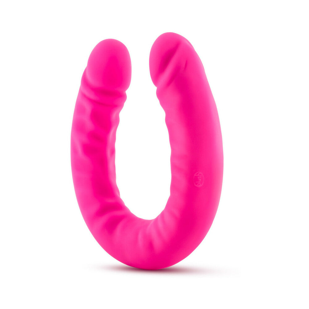 18 inch Dildo from Blush in Hot Pink Magenta Fuchsia designed for anal sex with Her or Him