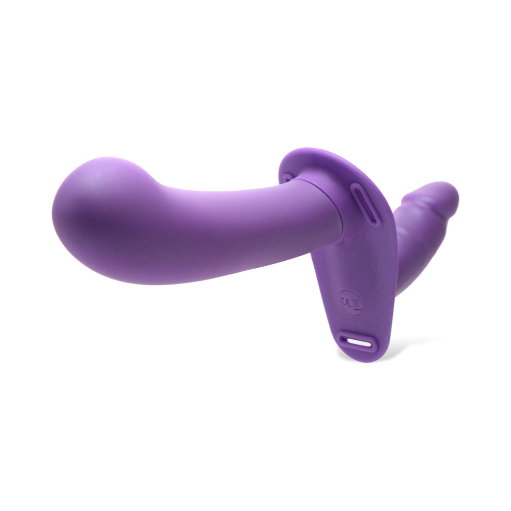 2 inch Dildo from XR Brands in Purple designed for anal sex with Her or Him