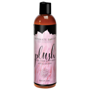 2 oz Hybrid Lube Intimate Earth Plush Hybrid Anal Glide