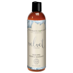 2 oz. Silicone Lube Intimate Earth Elite Velvet Touch Silicone Glide & Massage