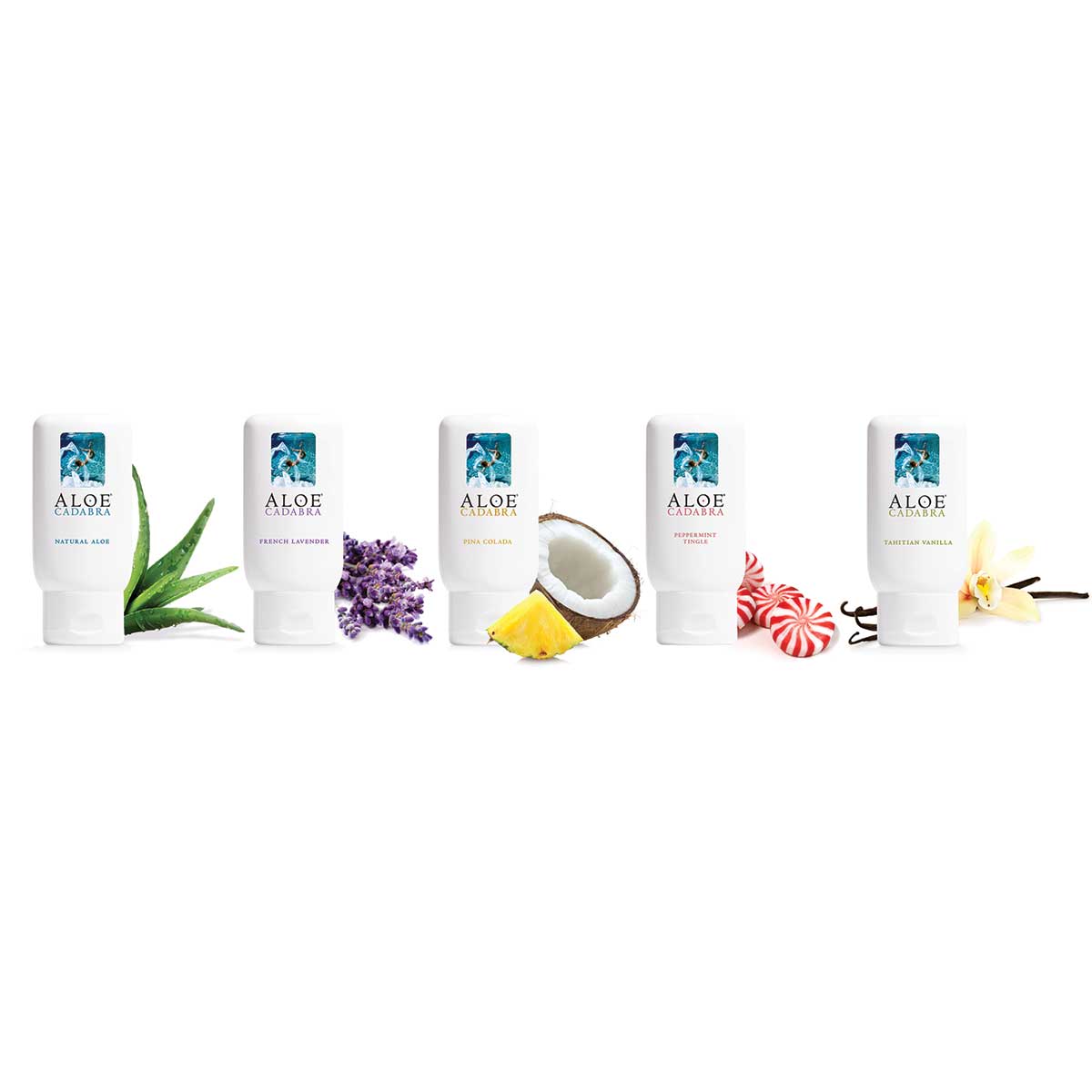 Close-up of 2.7 oz. Organic Lube by Aloe Cadabra designed for sensitive skin