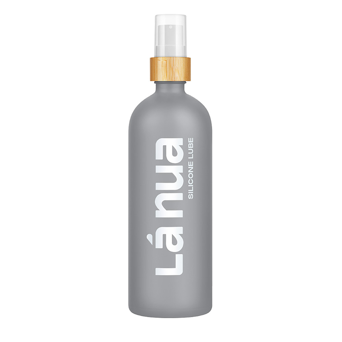 200 ml Silicone Lube La Nua bottle showing smooth, long-lasting formula