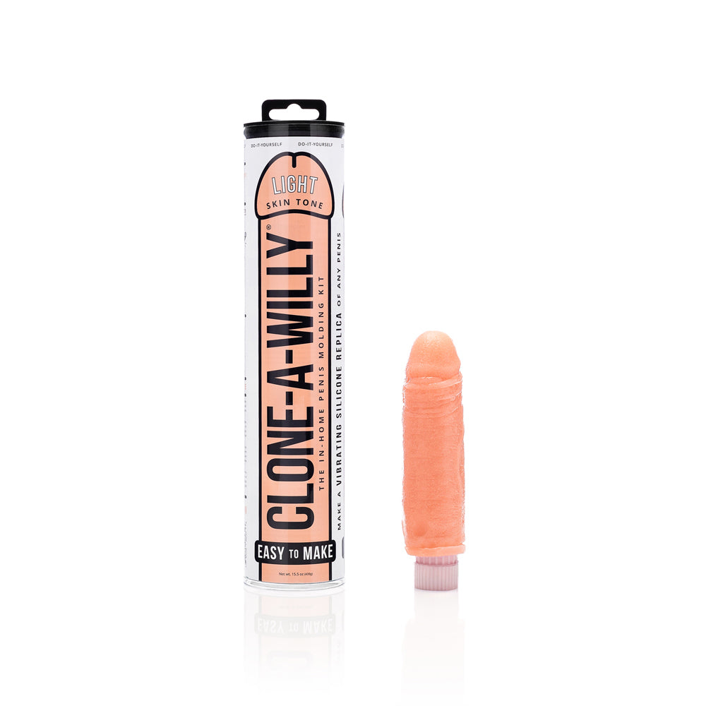 Dildo by Clone-A-Willy in Vanilla Ivory Beige shown for use by Her or Him