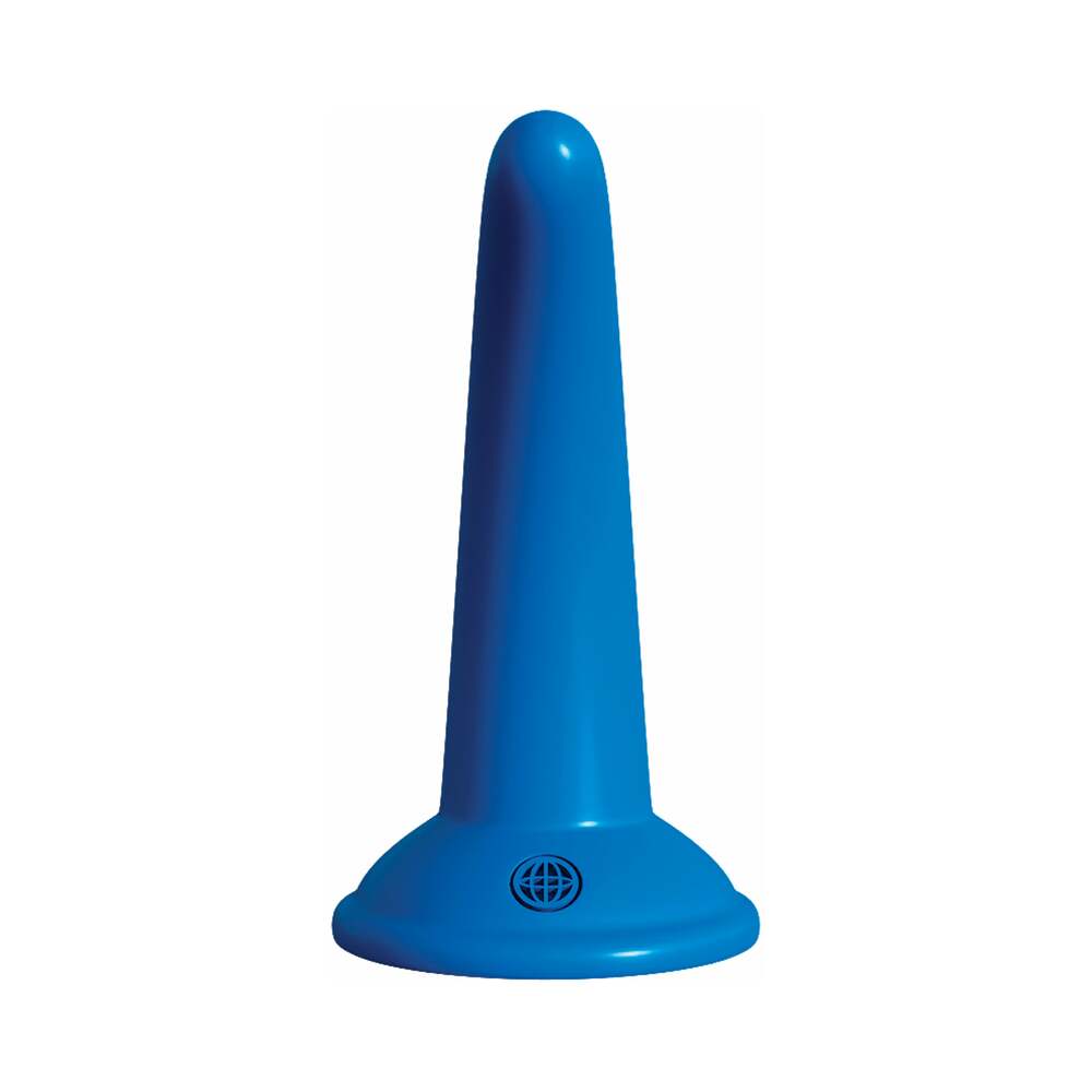 4.5 inch Dildo from Pipedream in Blue designed for anal sex with Her or Him